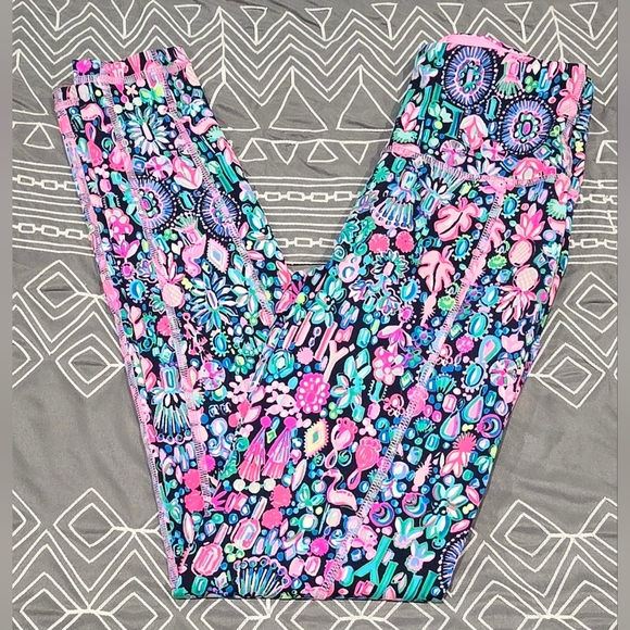 Lilly Pulitzer Pants - Lilly Pulitzer Luxletic High Rise Weekender Leggings Size XXS